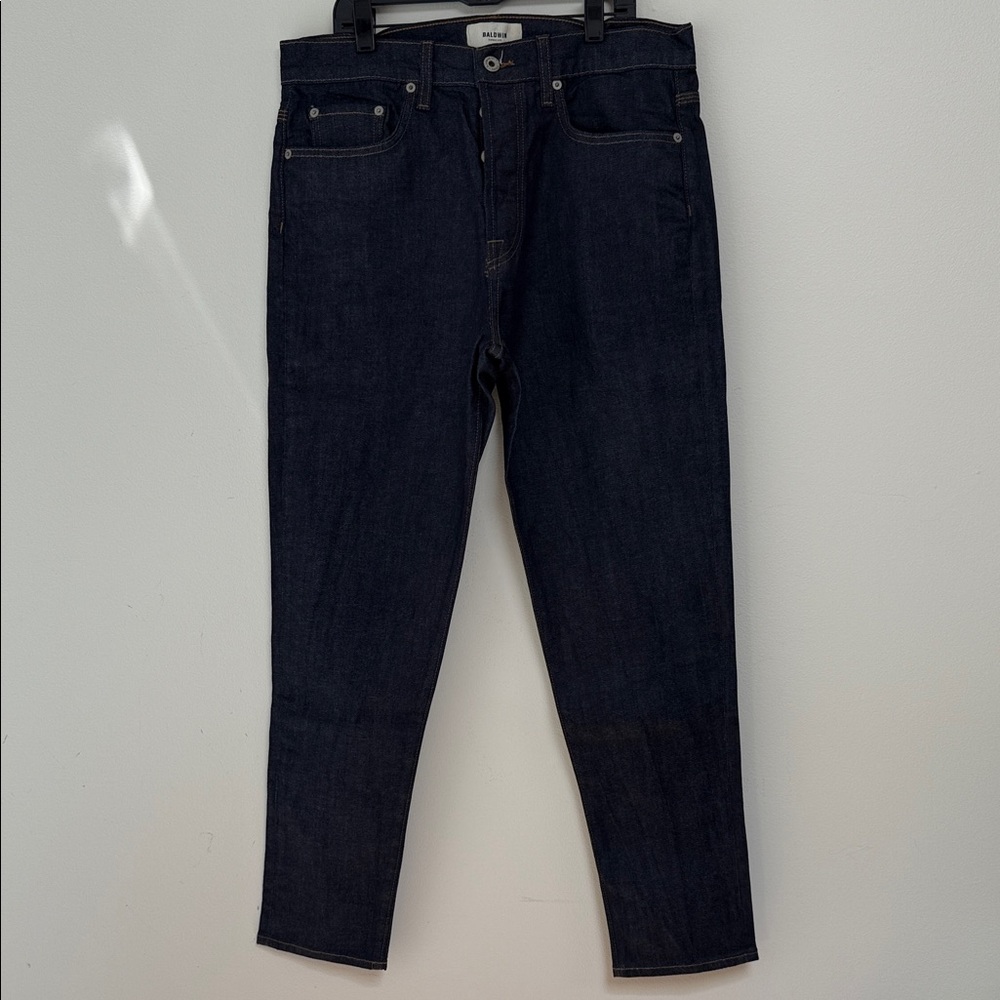 Baldwin Men's Deep Indigo Slim Jeans